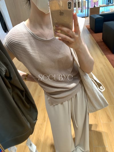 Mikshake color 坎肩針織小衫4