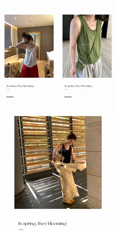 亞麻knitwear背心｜最愛穿的料子1