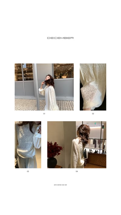 有點貴氣｜蕾絲邊邊提花jacquard weave2