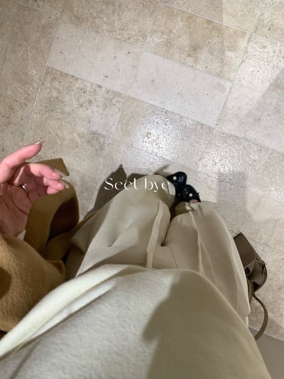 羊絨闊腿褲｜400g厚度9