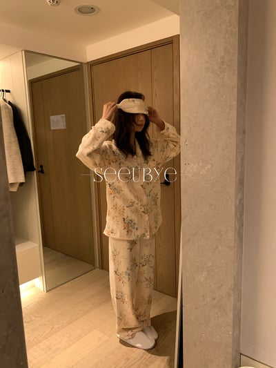 榛果小碎花家居服3