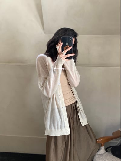 Oversize 開衫外套2個色8