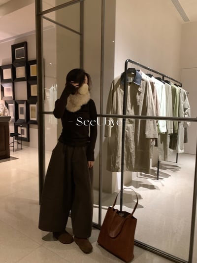 奶奶尼子褲｜小個子加絨8