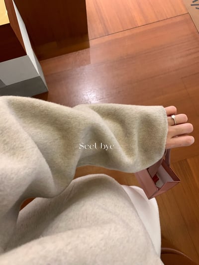 黑標｜70%羊毛雙面大衣8