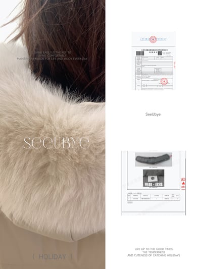 黑標｜大狐狸毛（可拆）大被子羽絨外套4