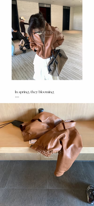 質感超好！老錢皮外套3