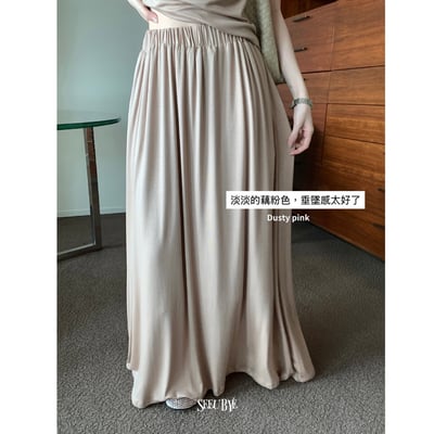 糯糯粉半身裙1