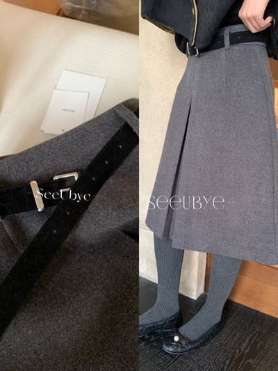 前100名送腰帶｜新年七分毛呢群2