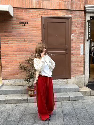 新年自留紅褲（加絨保暖）11