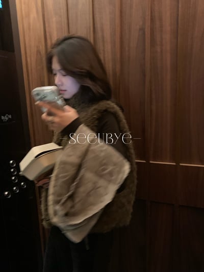 暖呼呼的小泰迪毛絨馬甲外套8