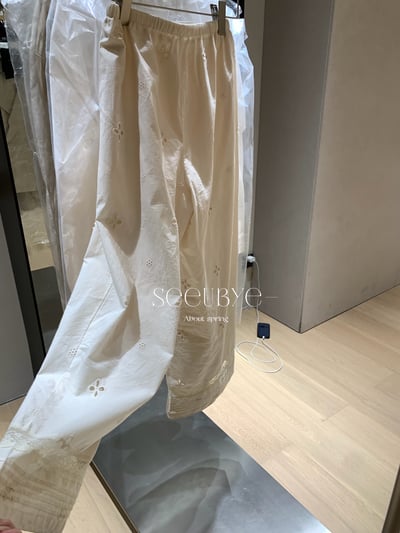 蕾絲chilly闊腿褲！好清冷啊～7