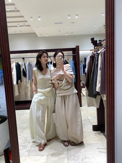 私服一字肩套裝（穿無肩帶bra)1