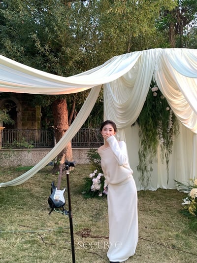 黑標｜全羊毛直筒裙2