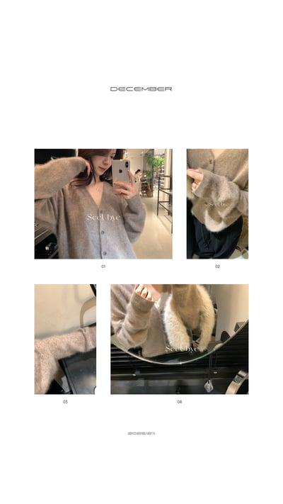 黑標｜100%山羊絨羊毛拉毛毛衣4