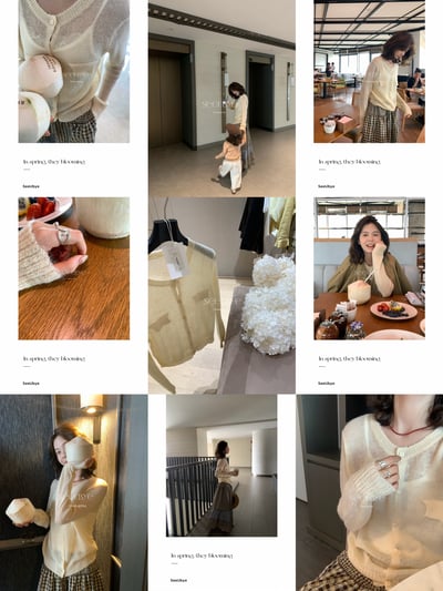 春的毛衫 四個色7