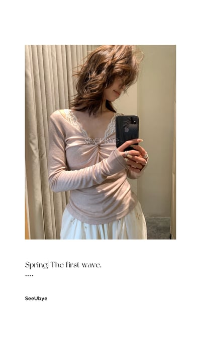 好慾的這件｜棉羊毛顯身板好美的仙仙上衣2