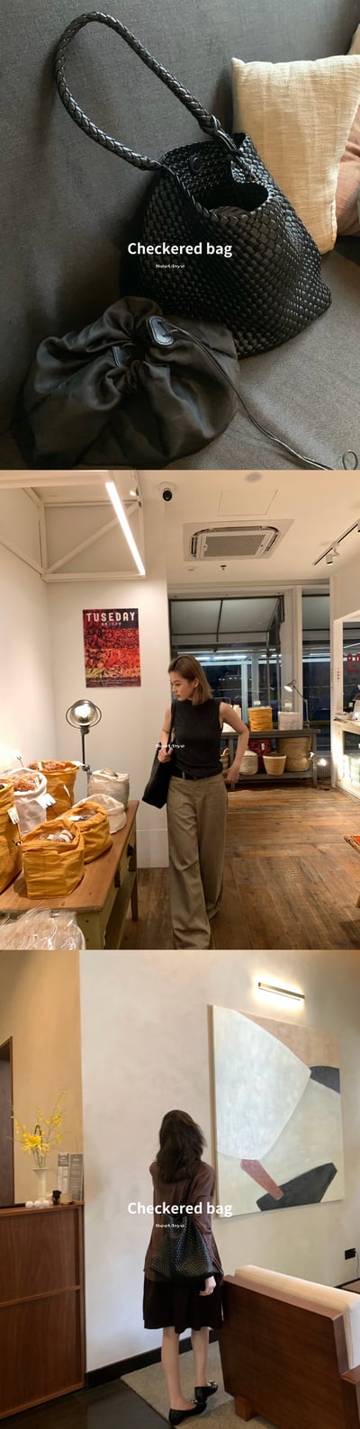 菱格隨性包包配一個子母包5