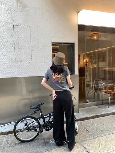 純棉趣味正肩tee3