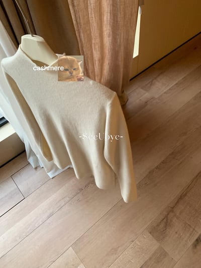 一件萬能微高領羊絨打底6