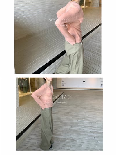 咖調工裝水洗軟牛仔褲6