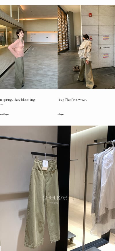 咖調工裝水洗軟牛仔褲4