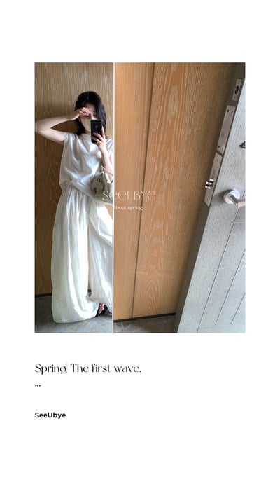 輕薄天絲小飛袖套裝｜很通勤4