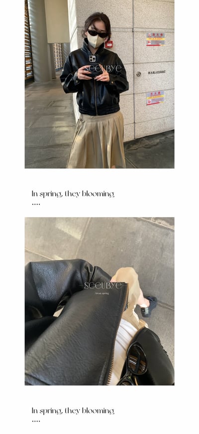 質感超好！老錢皮外套6