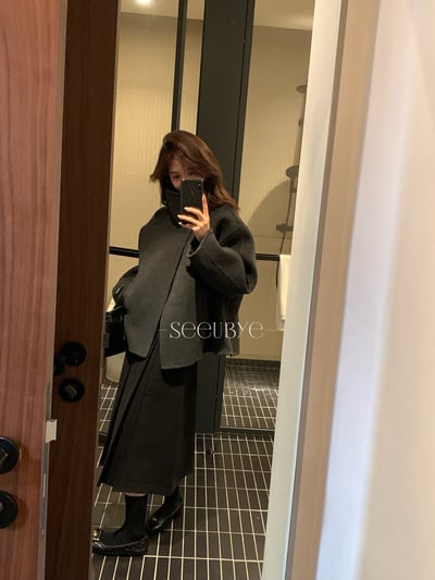 黑標線/我的人生雙面羊絨大衣5