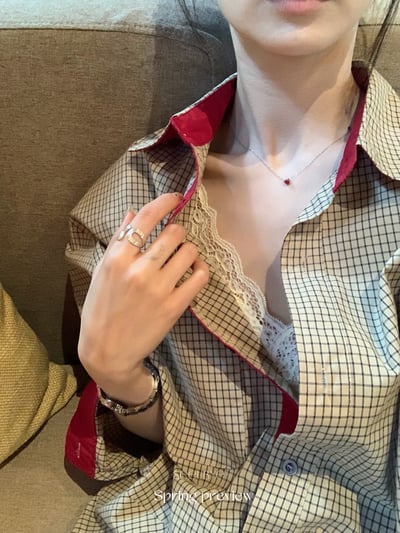 摩登出格｜格紋廓形襯衫2