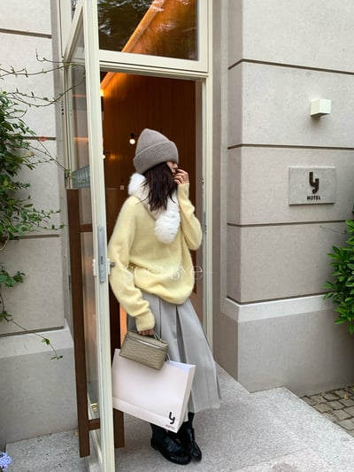 呢子百褶五分群（送腰帶）6