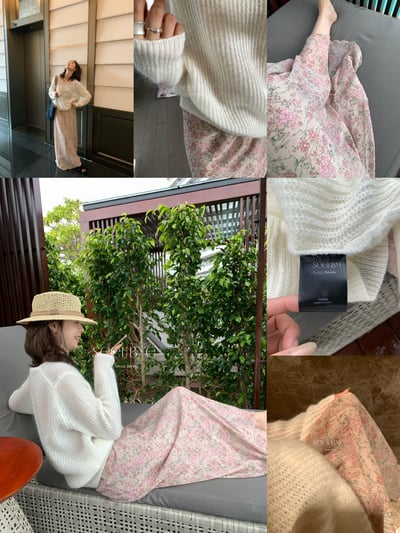 黑標｜薄棉羊毛軟糯開春毛衫 這個粉調超美6