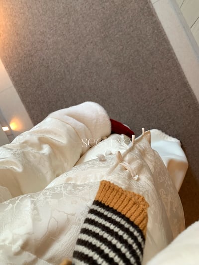 國風蕾絲毛呢褲3