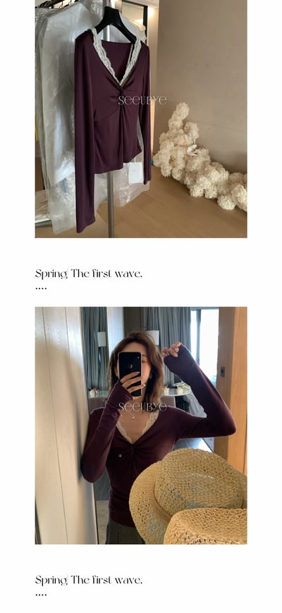 好慾的這件｜棉羊毛顯身板好美的仙仙上衣4