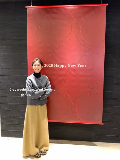 70%羊毛雙面手工盤口大衣8