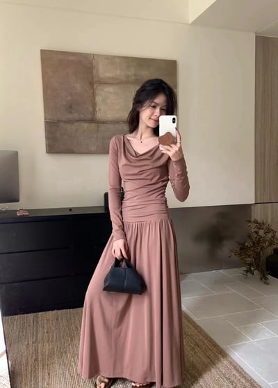 乾枯玫瑰輕禮服裙6