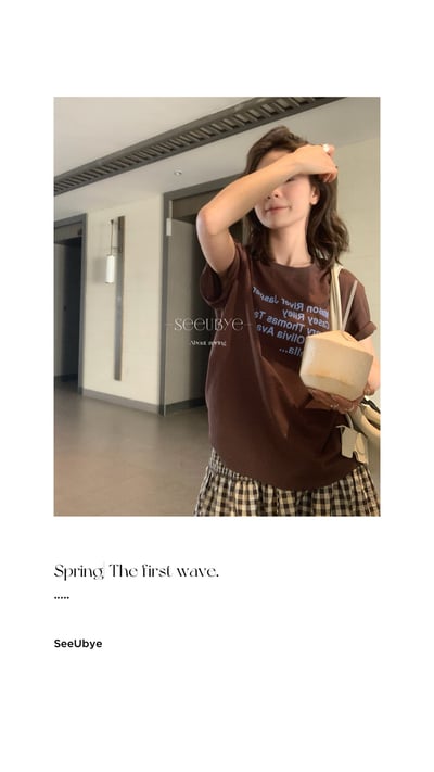 Letters越洗越軟越舒服tee8