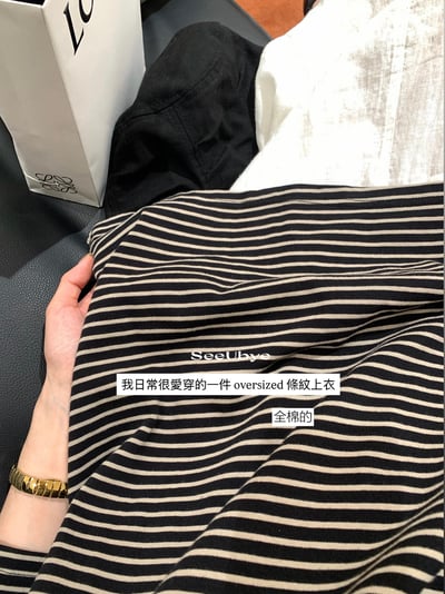 100%全棉oversize日系上衣3
