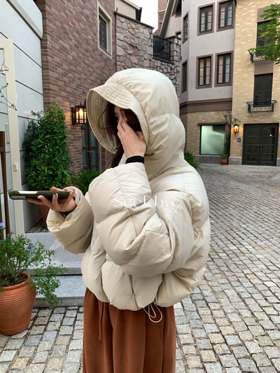 90%白鴨絨（特定色）蓬蓬羽絨服2