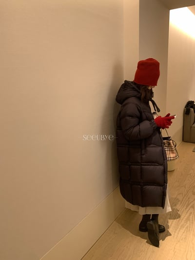 黑標線/羽絨大被子｜又輕又保暖 真正的國標羽絨/中長款羽絨外套7