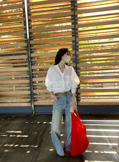 時髦小細亮片牛仔褲3