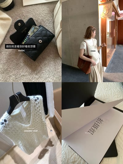 一件hollwed out毛衣馬甲8