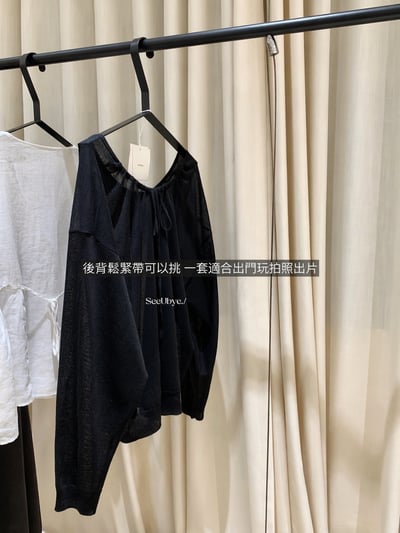 後綁帶防曬衫9