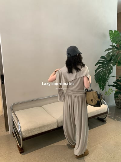 Lazy 懶人燈籠褲三件套1