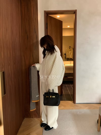 菱格羽絨服三色 超實穿又可愛5