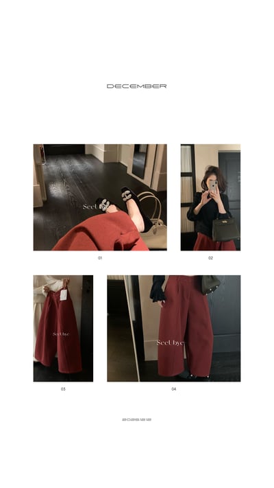 奶奶尼子褲｜小個子加絨7