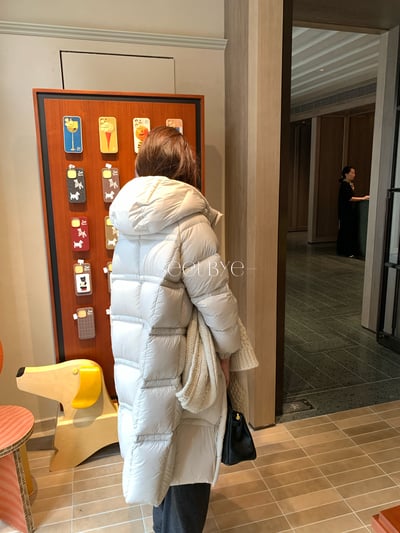 黑標線/羽絨大被子｜又輕又保暖 真正的國標羽絨/中長款羽絨外套5