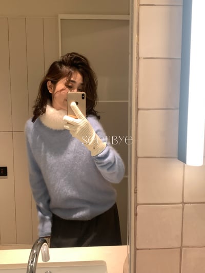 黑標線/全羊毛高品質毛衣1