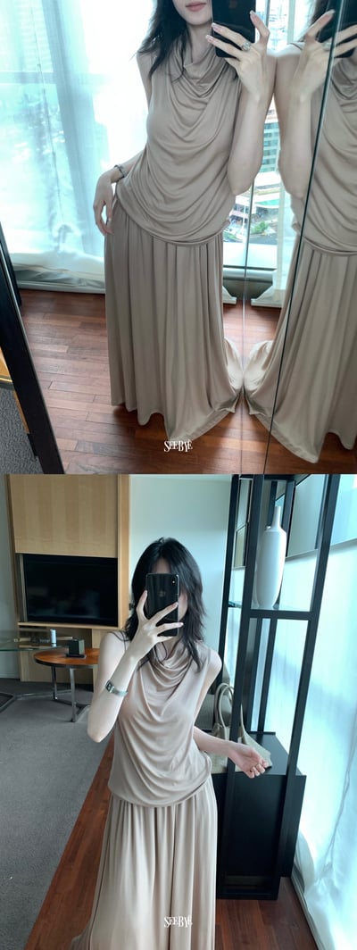 糯糯粉半身裙6