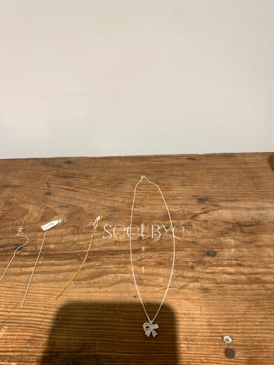 聖誕系列｜蝴蝶modelling純銀項鍊4