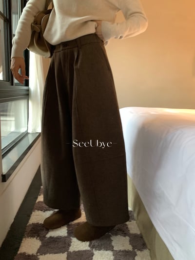 奶奶尼子褲｜小個子加絨2